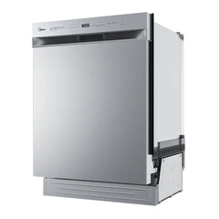 Midea lavaplatos empotrable 14 servicios color silver MDWPS1401KSS