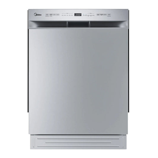 Midea lavaplatos empotrable 14 servicios color silver MDWPS1401KSS