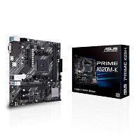 ASUS PRIME A520M-K - Placa base - micro ATX - Socket AM4 - AMD A520 Chipset - USB 3.2 Gen 1 - Gigabit LAN