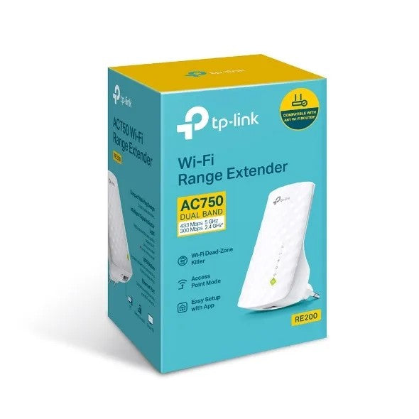 EXTENSOR DE RANGO TP-LINK AC1200 WI-FI