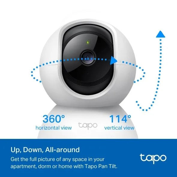 CAMARA WIFI TAPO PAN/TILT HOME SECURITY