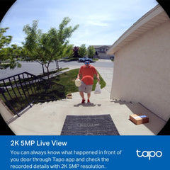 TP Link timbre inteligente con camara tapo - Tapo D235