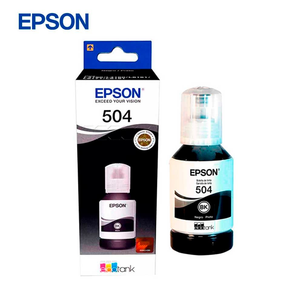Envase de tinta Epson T49M220 color cian