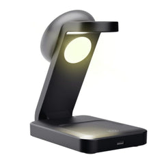 Trust soporte Viro de carga magnetico inalambrico 3 en 1 para iPhone, Apple Watch y AirPods - 25464