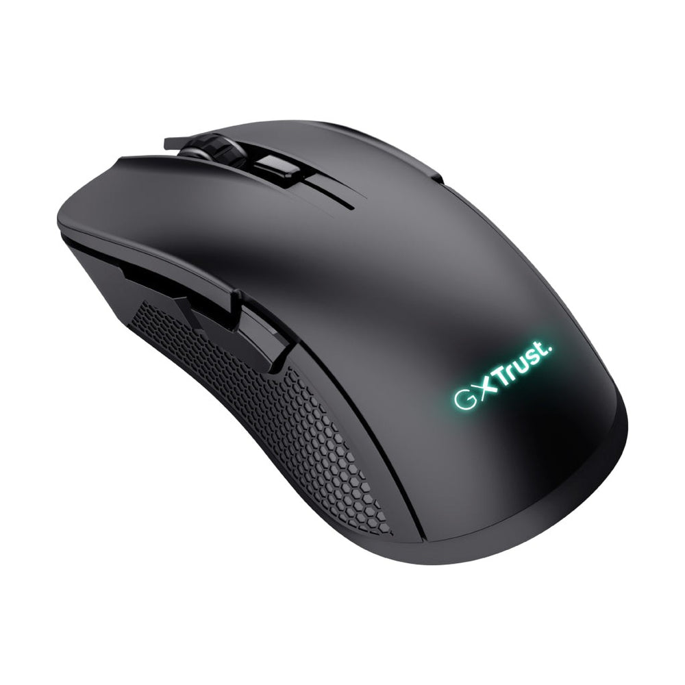 Trust mouse gaming inalambrico GXT 931 YBAR recargable 50 hrs de autonomia color negro - 25330