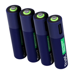 Trust pilas AAA recargables en USB-C 4 pack - 25671