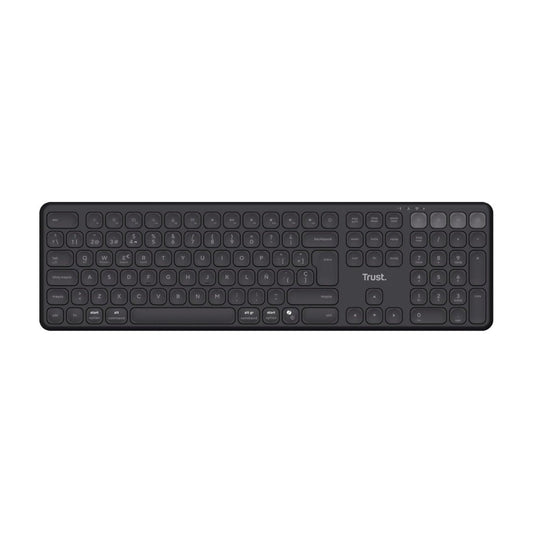 Trust Vaiya teclado inalambrico multidispositivo negro - 25635