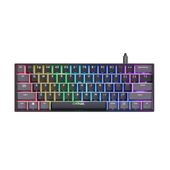 Trust teclado mecanico gaming GXT 867 Acira con iluminacion RGB - 24885