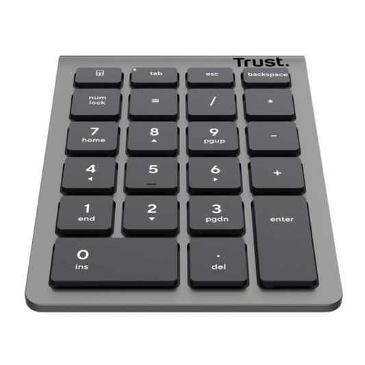 Trust teclado numerico inalambrico plata - 25709