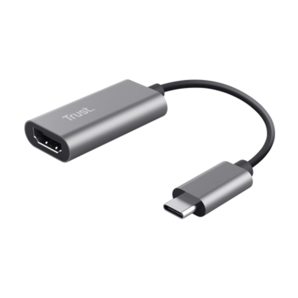 Trust adaptador USB-C a HDMI Ultra HD 4K multicanal - 23774