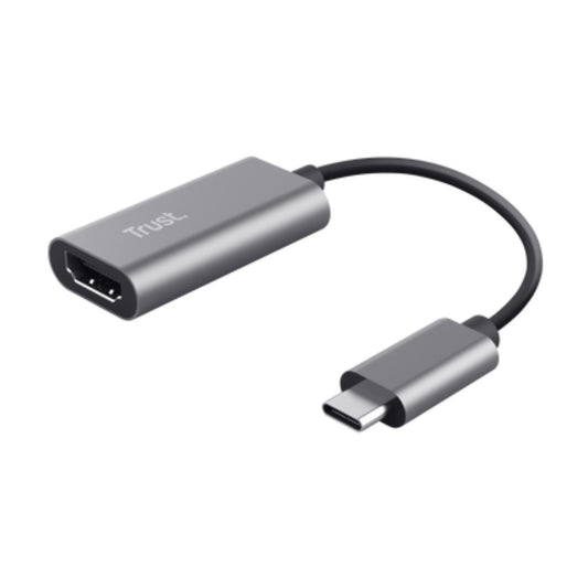 Trust adaptador USB-C a HDMI Ultra HD 4K multicanal - 23774