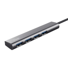 Trust adaptador USB-C 4 puertos USB-A 5 gbps puerto USB-C - 24948