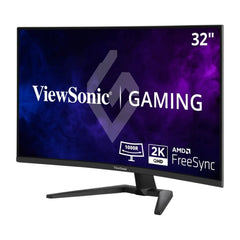 Viewsonic 32" Curved 1440p 1ms 180Hz Gaming Monitor with FreeSync VX3228C-2K