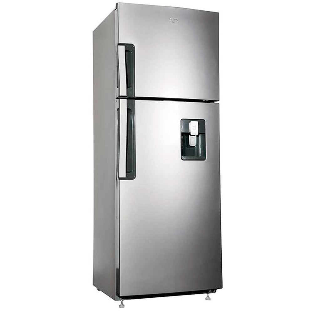 Whirlpool refrigerador 9 pies con dispensador acero inox. WRW25CKTWW