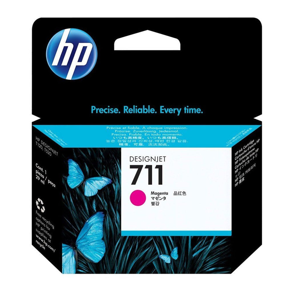 HP cartucho magenta 29Ml #711 plotter T120-T520 CZ131A