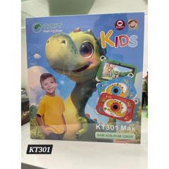 Tablet infantil CCIT KT301 Max con diseño de dinosaurio verde