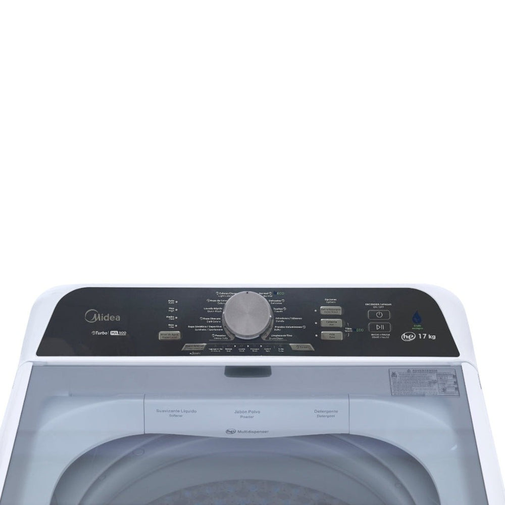 Midea lavadora carga superior xtreme Save blanca 17Kg MA500W170/W-CA