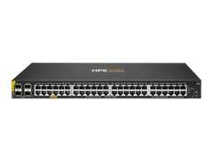 Switch administrable Aruba CX 6100 48G PoE con 4 puertos SFP+ para redes empresariales