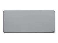 Logitech Desk Mat Studio Series - Alfombrilla de ratón - gris medio