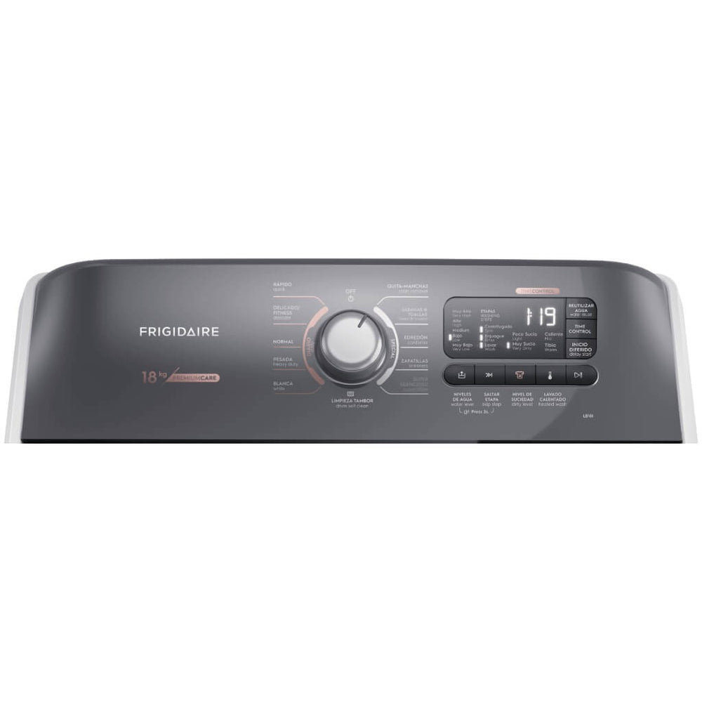 Frigidaire lavadora automática impeller 18kg blanca premium FWIB18T4EBPUG