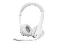 Logitech H390 Wired Headset for PC/Laptop, Off-white - Auricular - en oreja