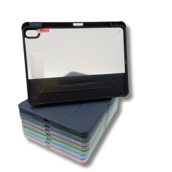 ESTUCHE AGENDA FONDO TRANSPARENTE SAMSUNG S8 11" NEGRO