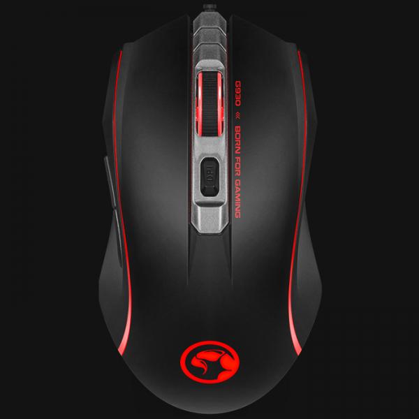 Mouse Marvo Scorpion G930 RGB Programable 4000 DPI