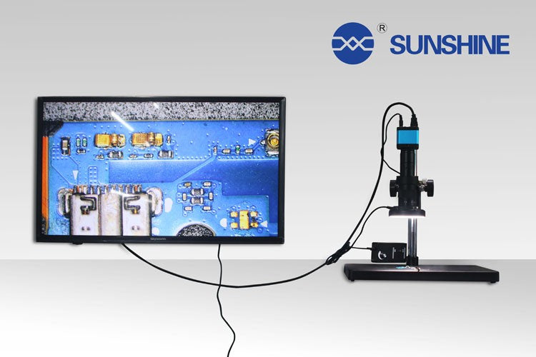Sunshine Microscopio Trinocular Ms10e-03 Con Lcd 10" Imagen principal del producto