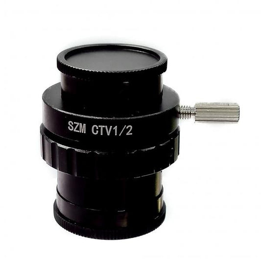 LENTE CON HOLDER PARA MONTAR LA CAMARA DE MICROSCOPIOS SUNSHINE SZMCTV 1/2