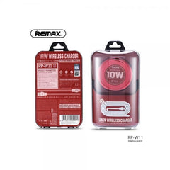 CARGADOR CASA INALAMBRICO RP-W11 LINON REMAX PLATEADO