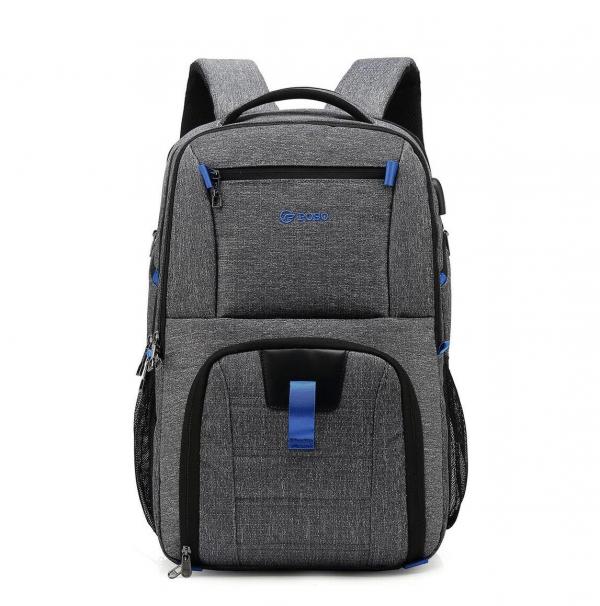 Bolso Multifuncional Poso PS-501 Negro Puerto USB