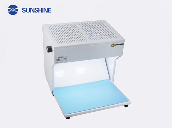 Sunshine SS-17B Mesa Trabajo con Ventilador y Luces LED