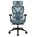 Silla de Oficina Ergonómica THUNDERX3 Xtc Chroma Malla de Cuero Sintético Transpirable Tegc-3073101.b1 - Azul/negro