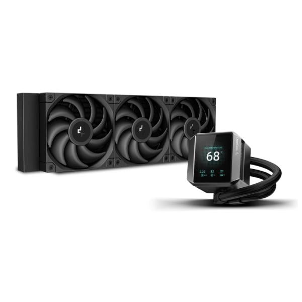 Enfriamiento Liquido RGB Deepcool Mystique 360 Argb Aio 360MM R-LX750-BKADSNC-G-1 - Negro