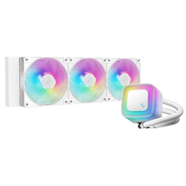 Enfriamiento Liquido RGB Deepcool LE360 Wh V2 Aio 360MM R-LE360-WHAMMN-G-2 - Blanco