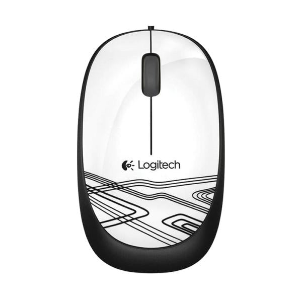 Mouse Logitech M105 Alambrico 910-003138 - Blanco