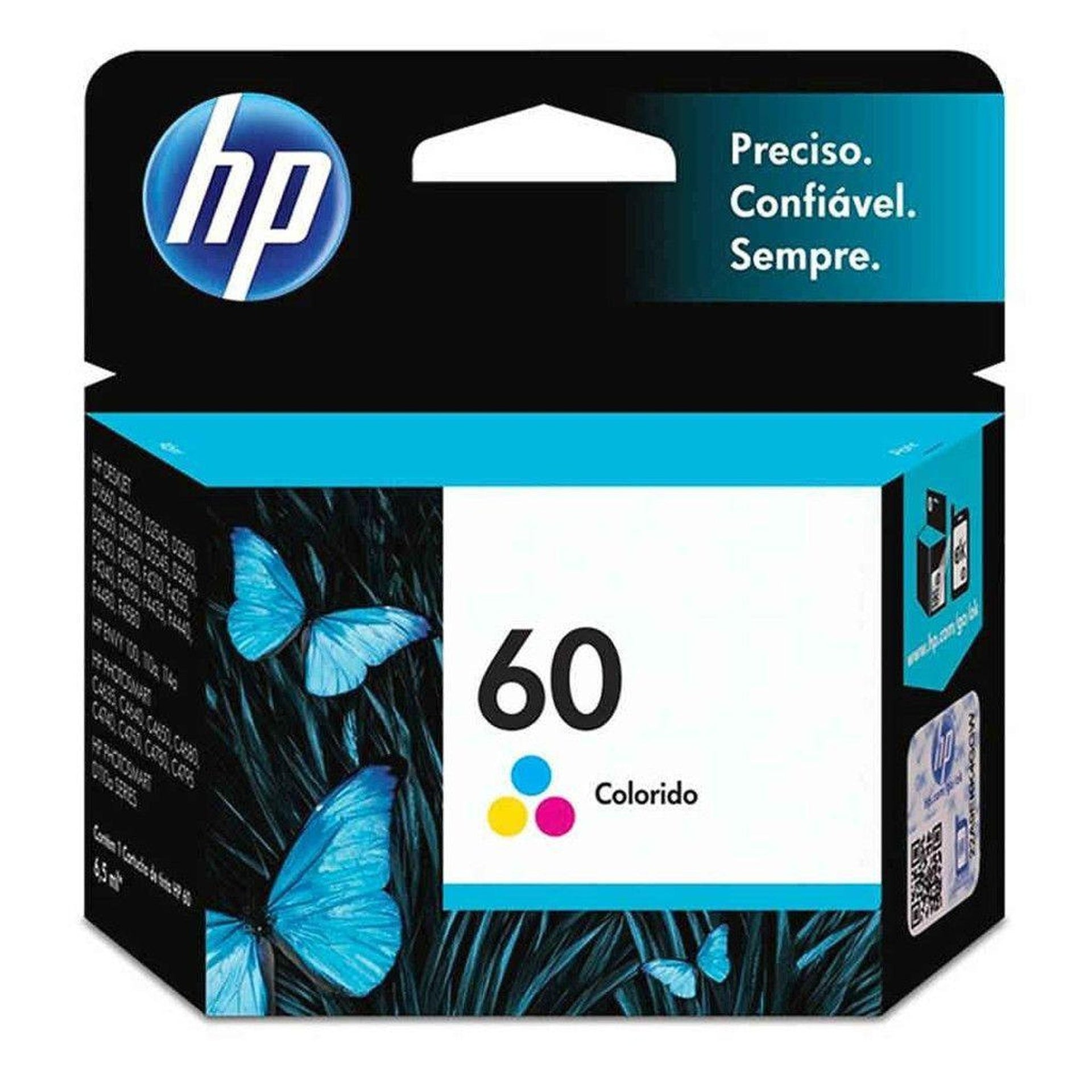 HP cartucho de tinta 60 tricolor CC643WL
