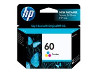 HP 60 - 4 ml - color (cian, magenta, amarillo) original - cartucho de tinta
