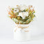 Florero margaritas y rosas bicolor artificial