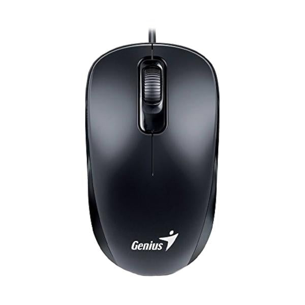 Mouse Genius RS2 DX-110 Alámbrico USB 1200 Dpi 31010116100 - Negro