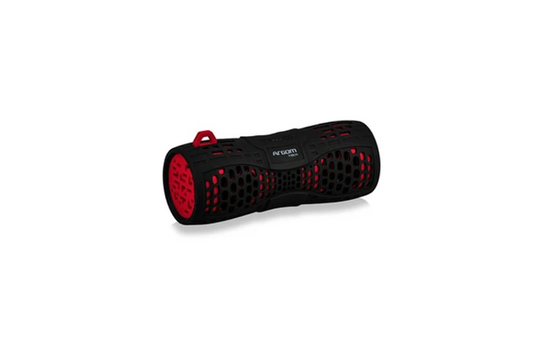 Parlante Argom Vertigobeats Bluetooth Waterproof ARG-SP-3129BK Negro/Rojo