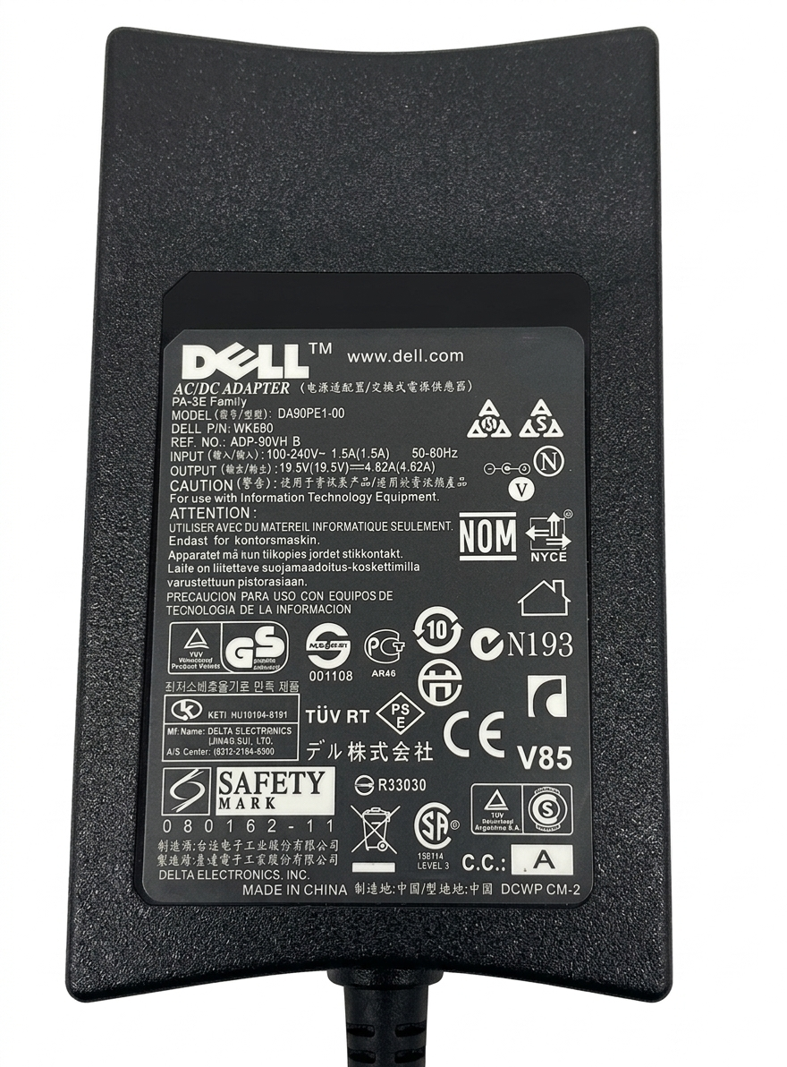 Cargador Laptop Dell 19.5v 4.62a Slim - 7.4*5.0