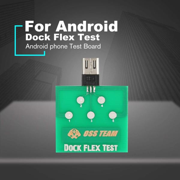DOCK TEST PROBADOR DE BATERIA POTENCIA U2 LA BASE CARGA SUNSHINE - MICRO B