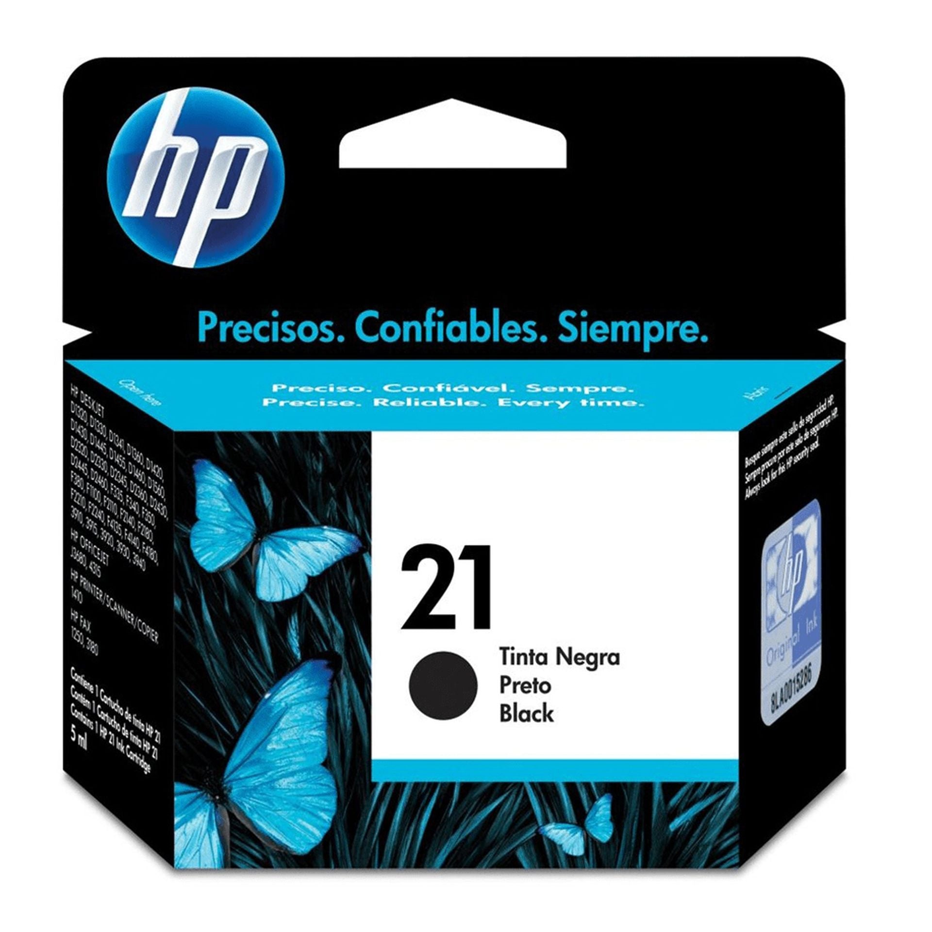 HP cartucho negro 21 C9351AL imprime 150 páginas Imagen secundaria del producto
