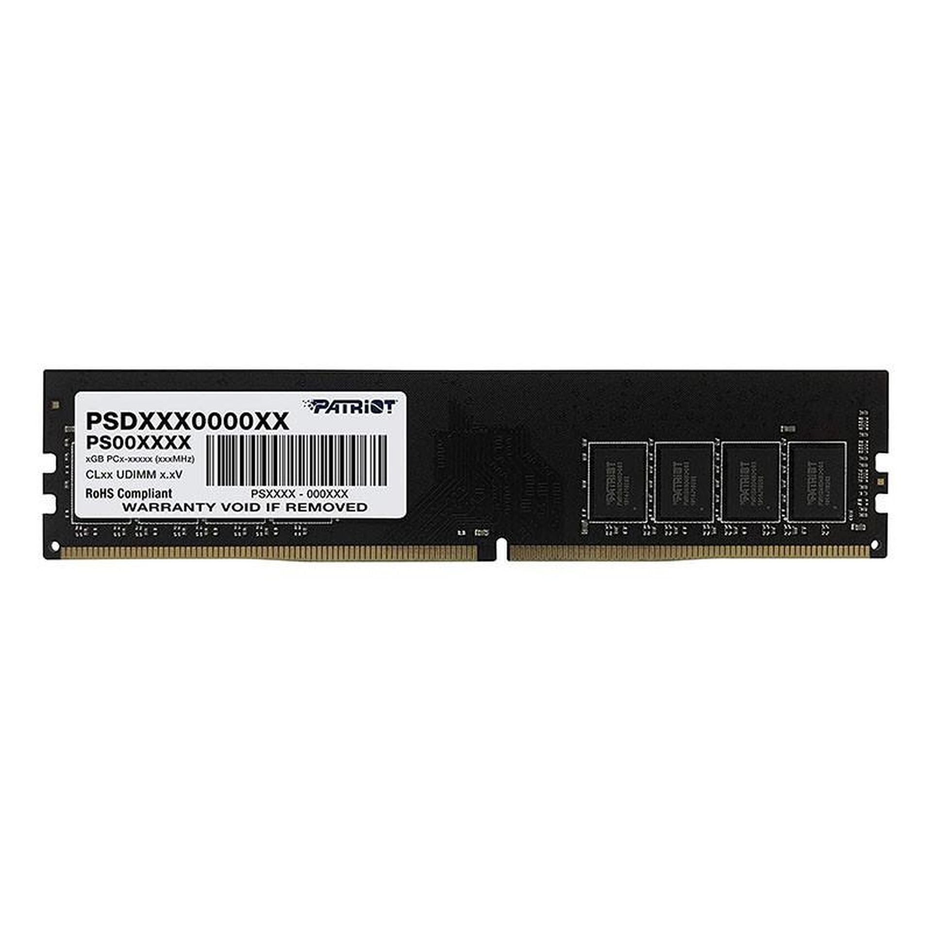 Memoria RAM Patriot 8GB DDR4 3200 MHz CL22 para pc Imagen secundaria del producto