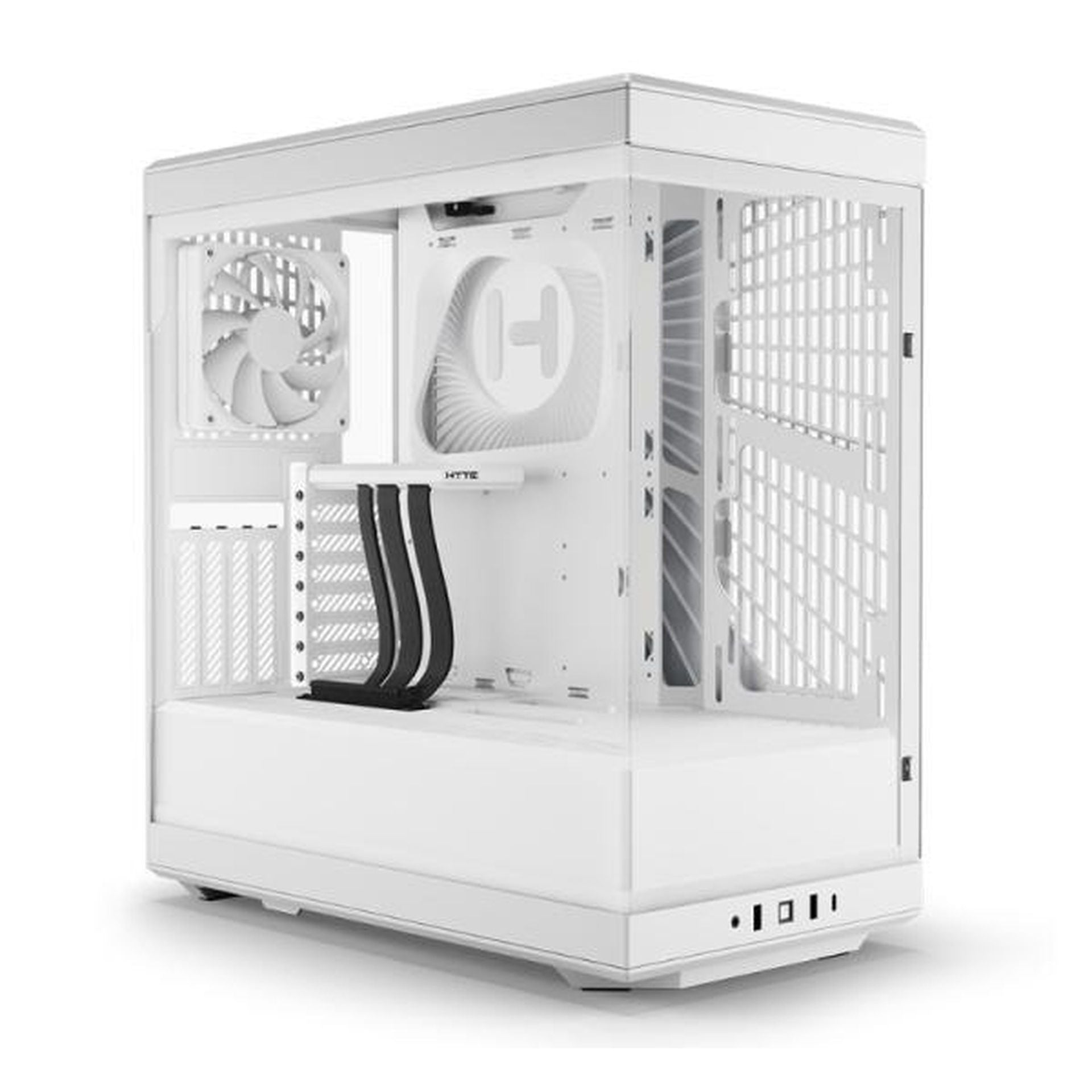 Case gaming Hyte Y40 mid tower ventiladores 2 de 120 mm con vidrio lateral y frontal CS-HYTE-Y40-WW Imagen secundaria del producto