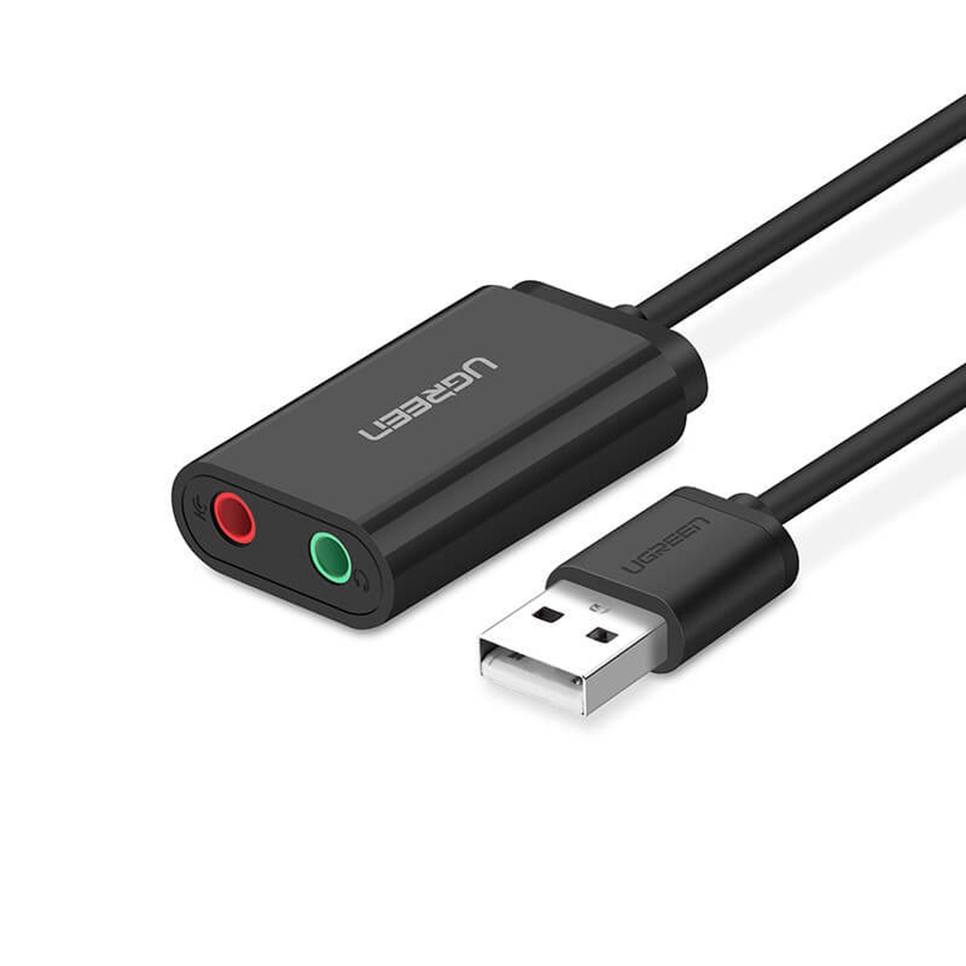 Adaptador de audio UGREEN US205 usb-a a 3.5 mm 48khz Imagen secundaria del producto