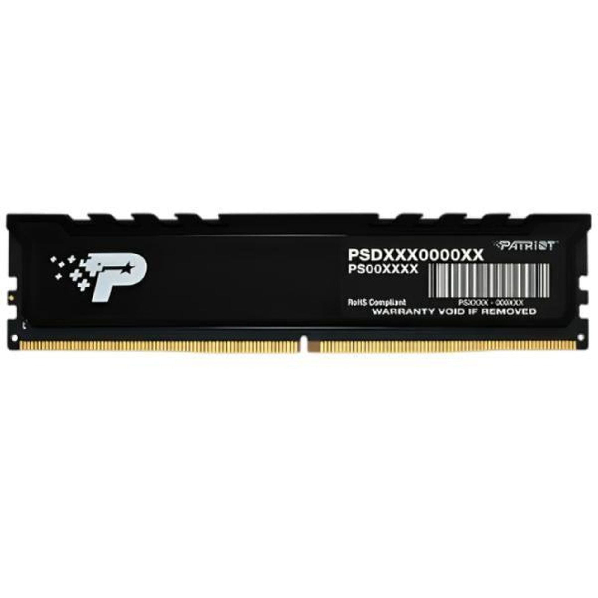 Memoria RAM pc 8GB Patriot PSP58G520081H1 udimm single 5200MT s DDR5 CL42 1.1v Imagen secundaria del producto