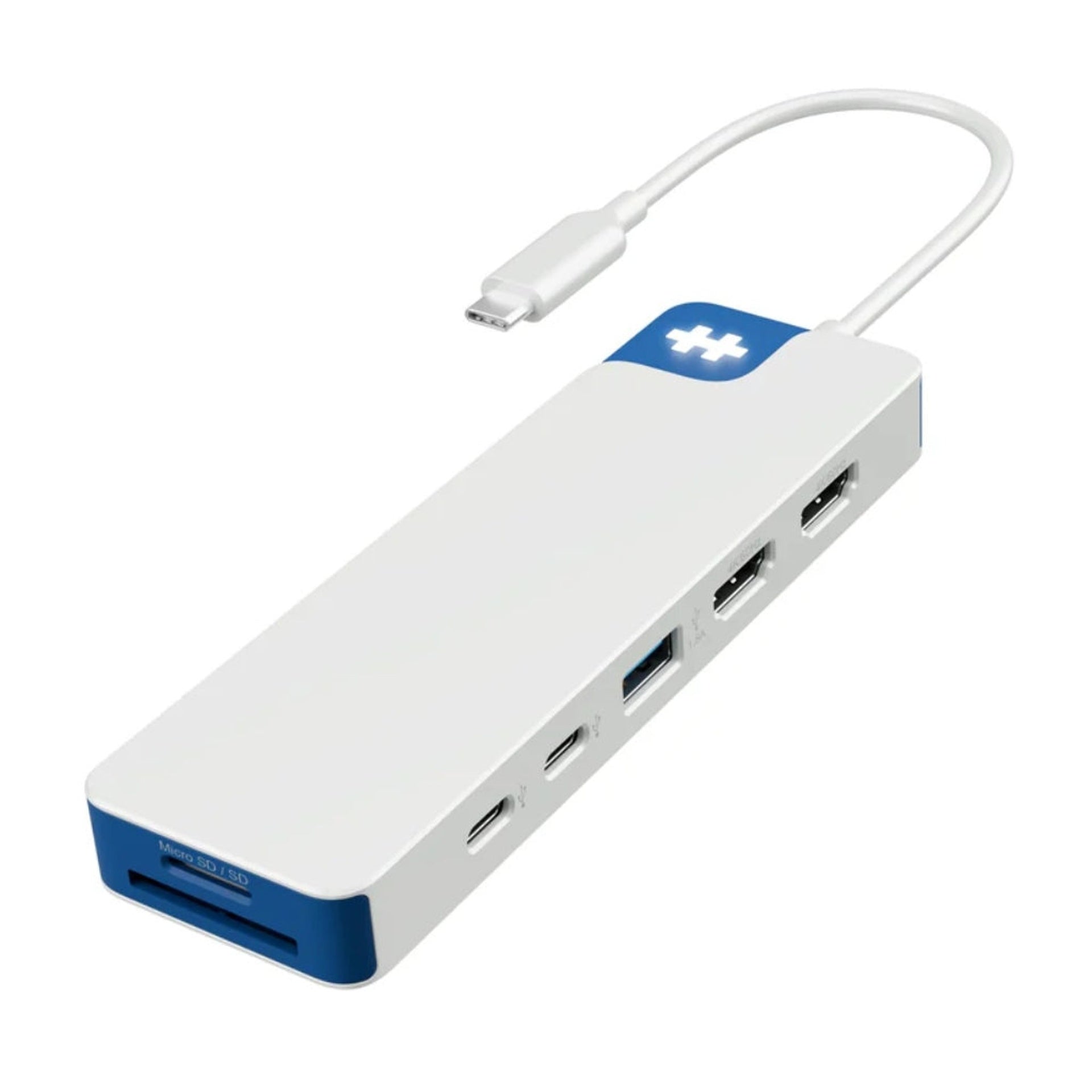 Targus hub USB-C 9 puertos HDMI microsd blanco HD4103BUGL Imagen principal del producto