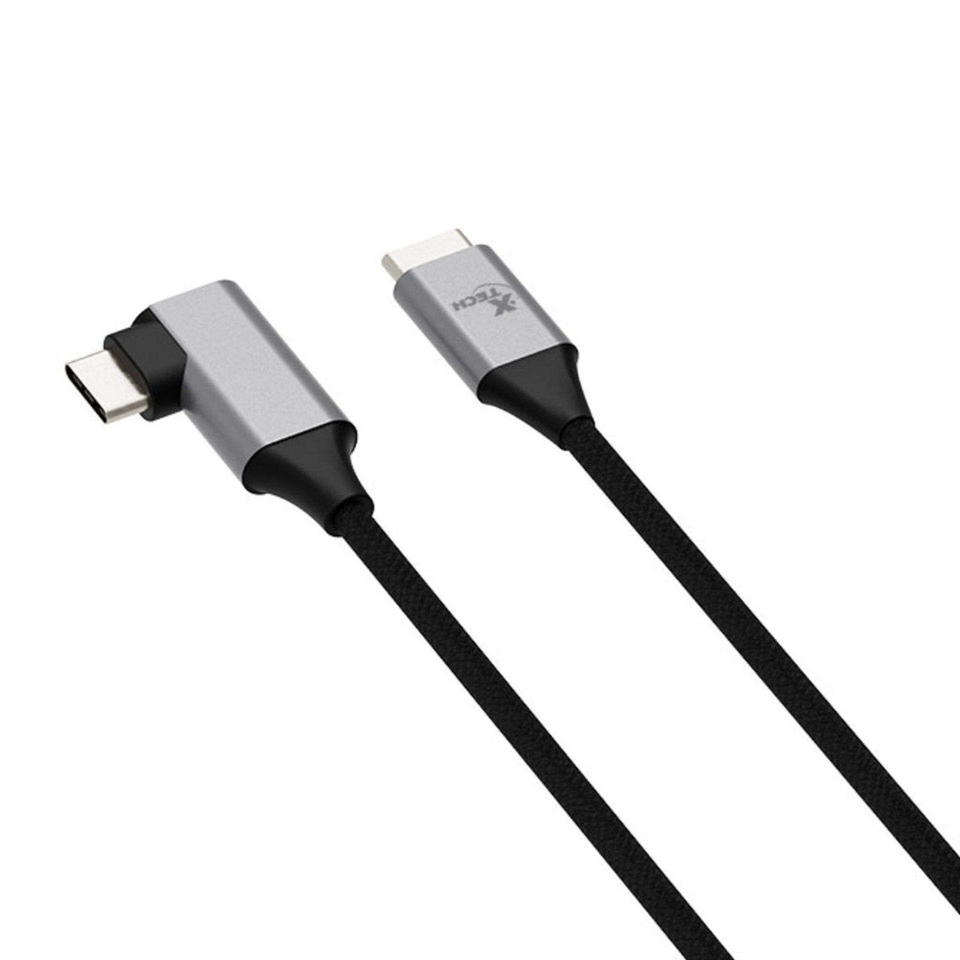 Xtech USB cable USB type c 3 m black m to m right-angle XTC-531 Imagen secundaria del producto